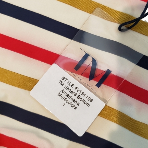 TM Rio De Janeiro Americana Itacare Swim Bottom NEW - Picture 6 of 9